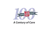 trudell medical logo over the number 100