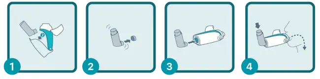 How to Use AeroChamber2Go* Spacer