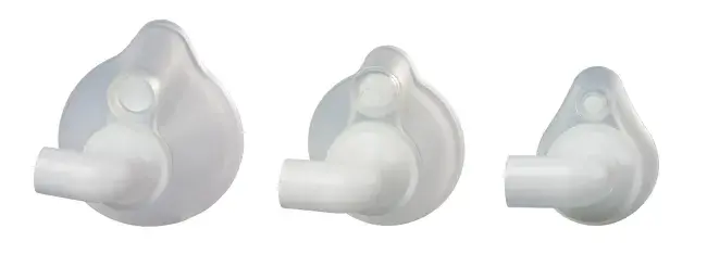 comfort seal mask size progression from largest to smallest
